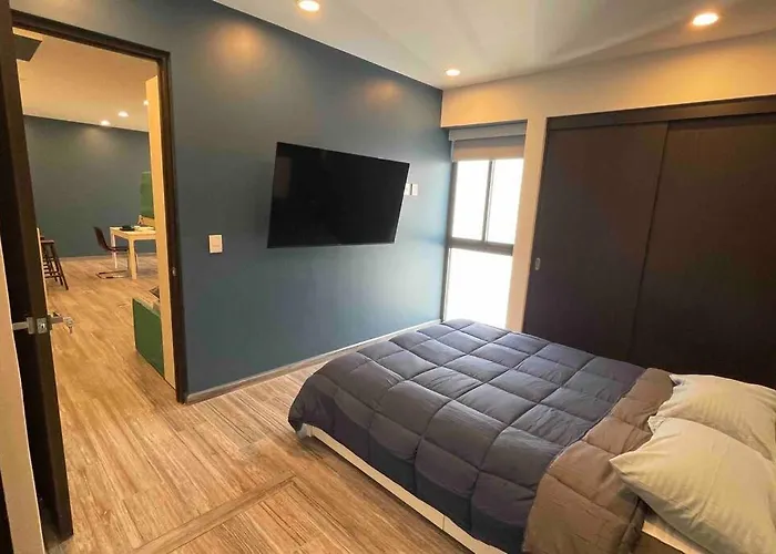 Loft Mixcoac Cerca De Todo - Trabajo O Descanso - Alberca Y Gym Apartamento México DF