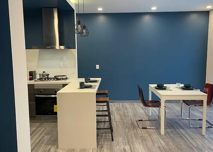 Apartamento Loft Mixcoac Cerca De Todo - Trabajo O Descanso - Alberca Y Gym México DF
